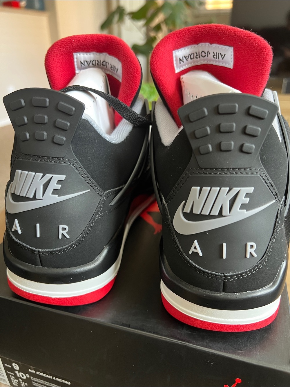 Nike Air Jordan 4 Retro “Bred” 2019 release - Picture 8 of 10